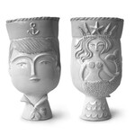 Jonathan Adler Utopia Sailor/Mermaid Vase