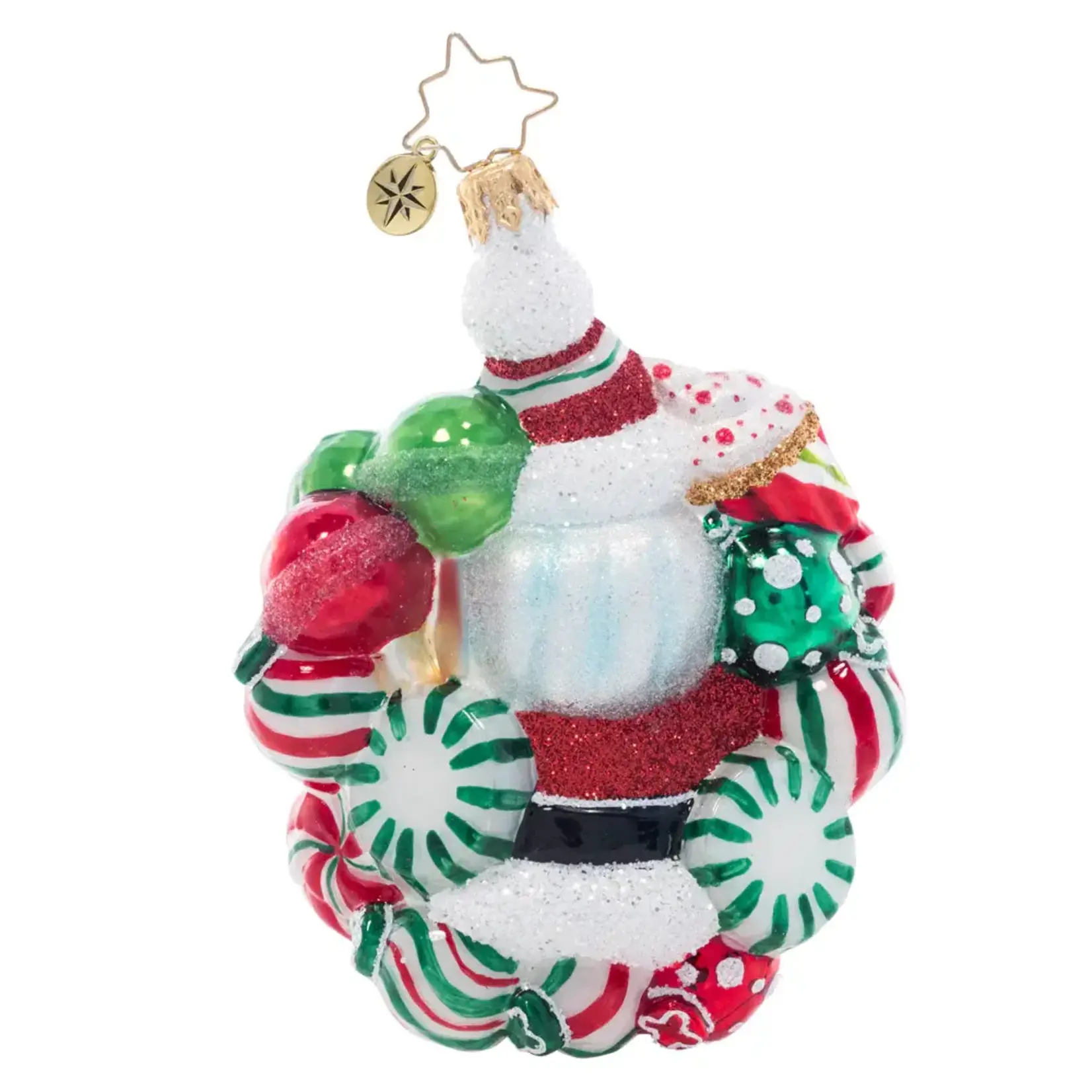Christopher Radko Peppermint Dreams Santa