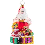Christopher Radko Toys To Go Santa Ornament