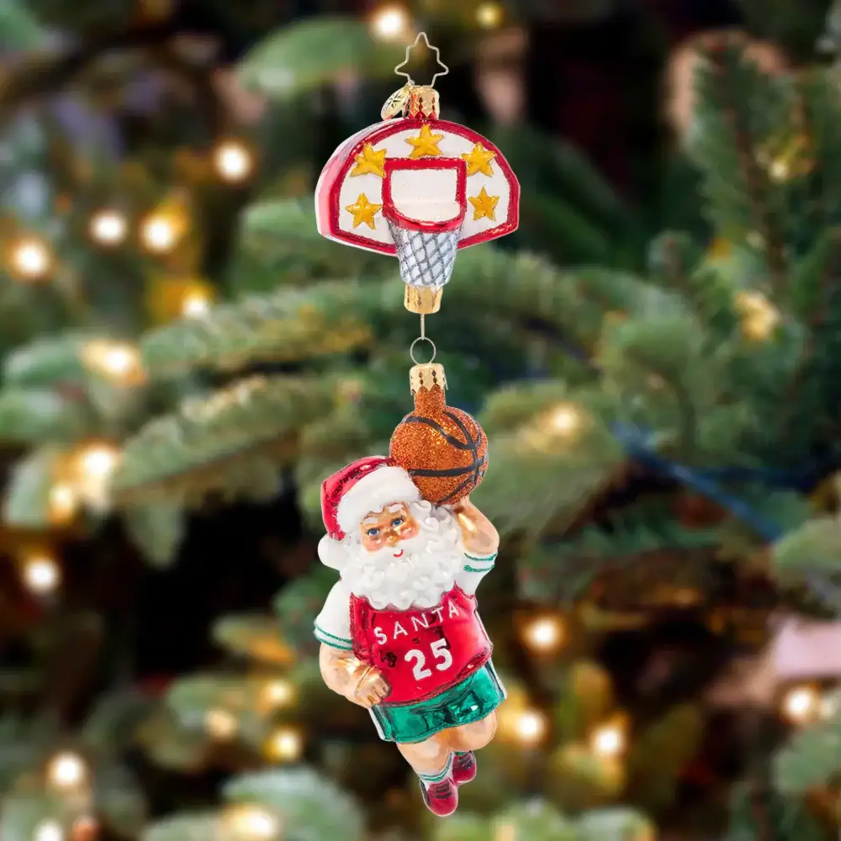 Christopher Radko Baller Santa