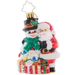 Christopher Radko A Frosty Duo Gem