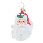 Christopher Radko Jolly With A Dash Of Holly Gem Ornament