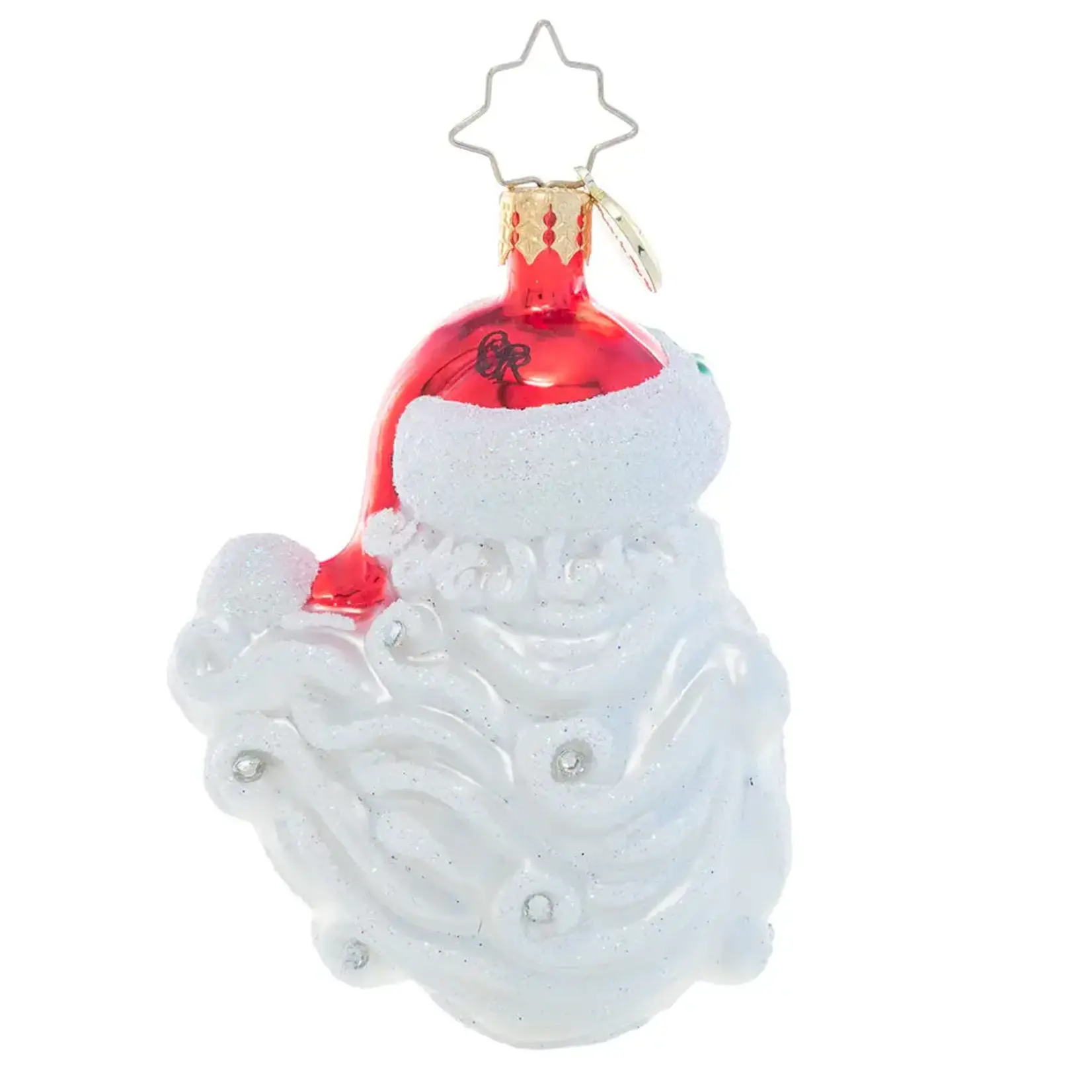 Christopher Radko Jolly With A Dash Of Holly Gem Ornament