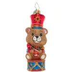 Christopher Radko Tiny Teddy Drummer Boy