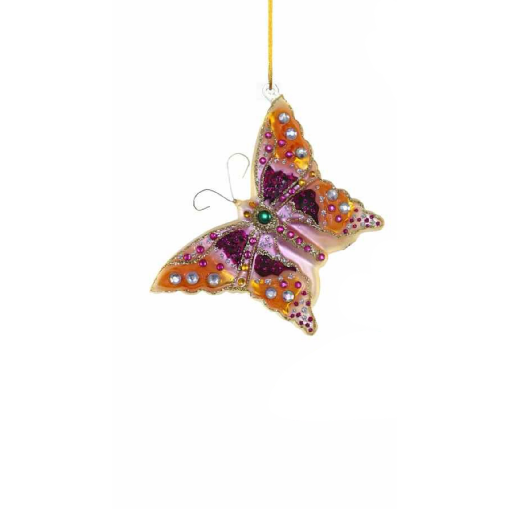 Cody Foster Enchanted Papillion Ornament- Warm