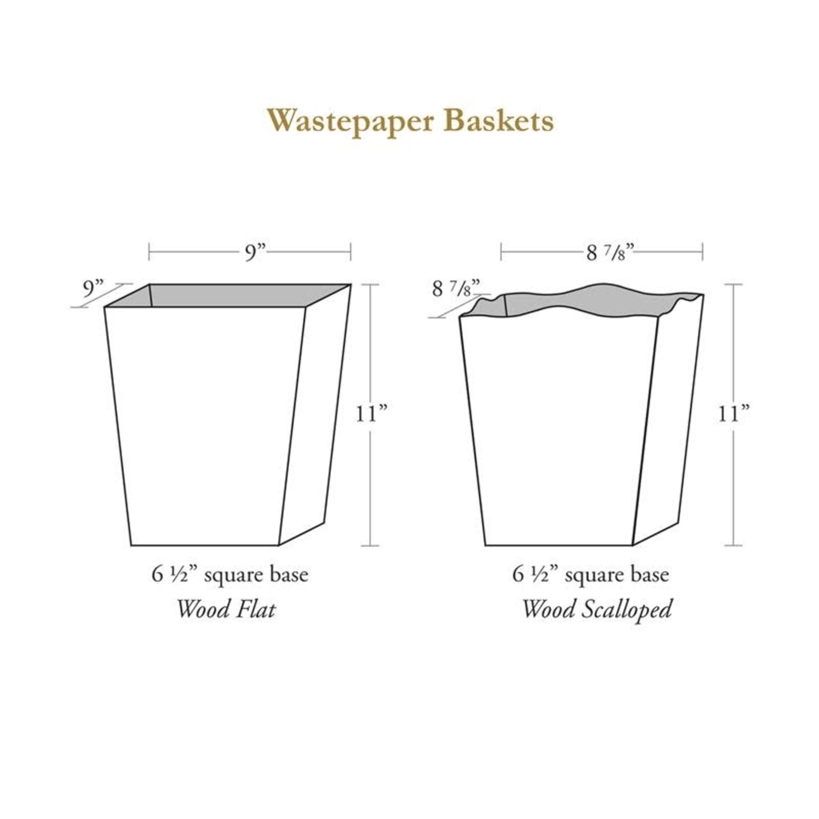 Marye-Kelley Laughing Owls Wastepaper Basket
