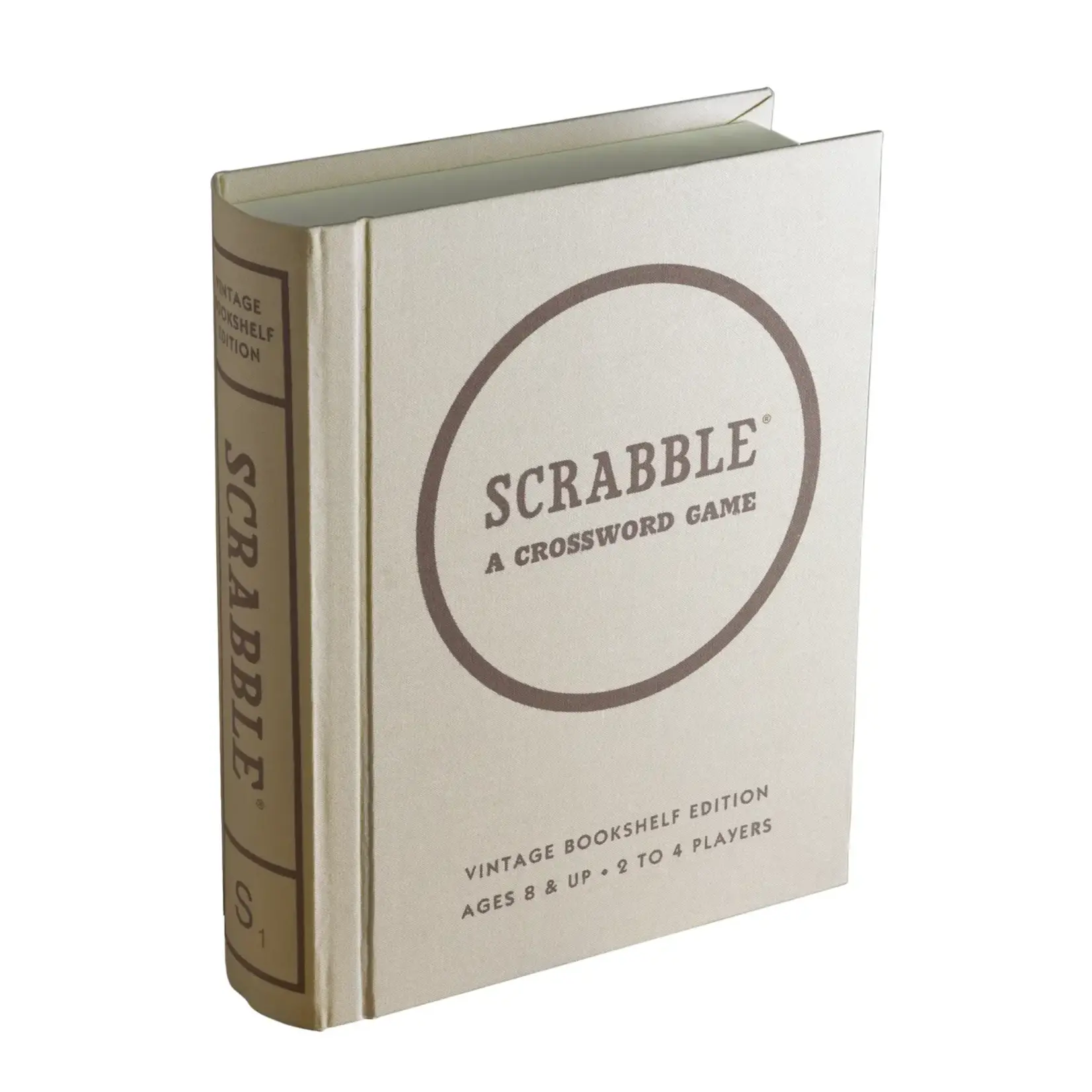 WS Game Company Scrabble Vintage Bookshelf Game