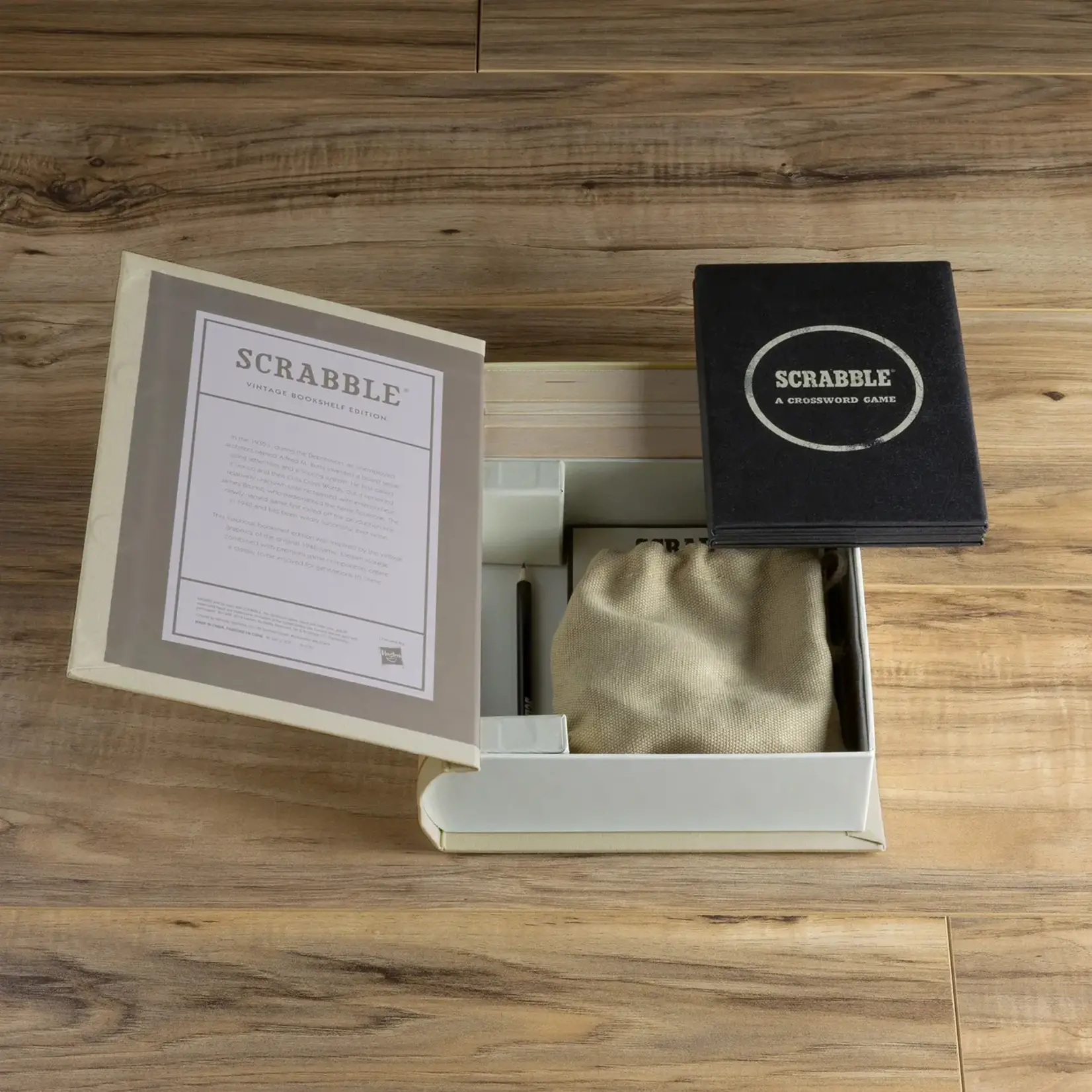 WS Game Company Scrabble Vintage Bookshelf Game