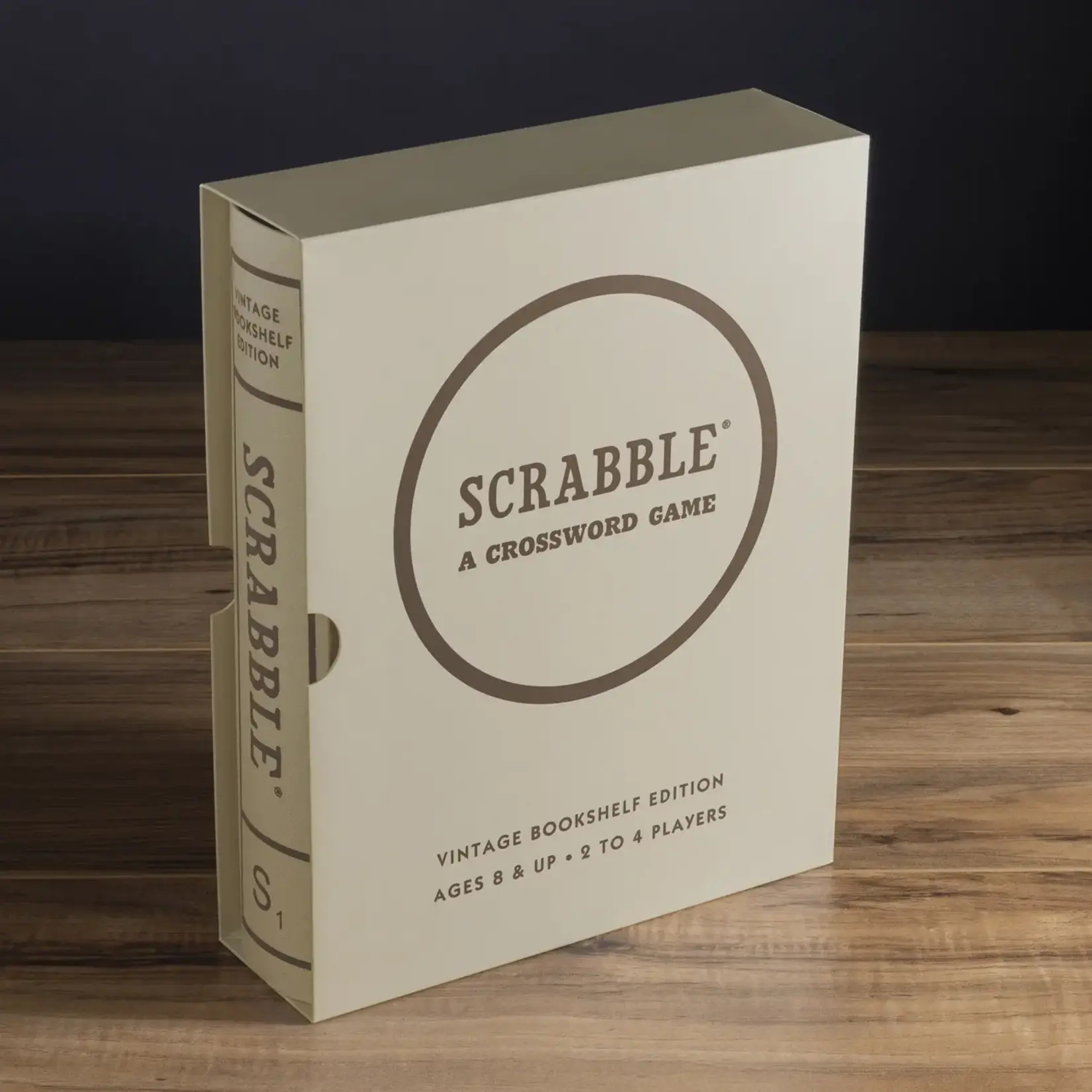 WS Game Company Scrabble Vintage Bookshelf Game