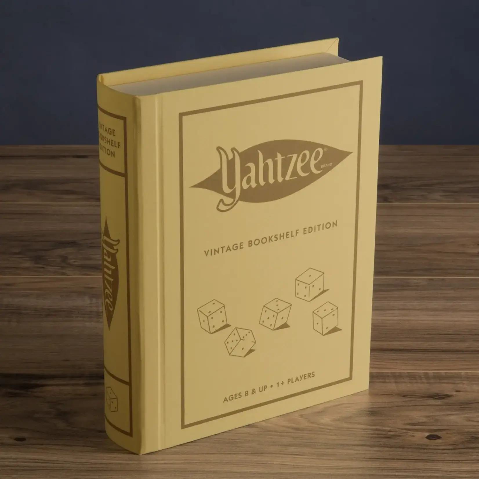 WS Game Company Yahtzee Vintage Bookshelf Game