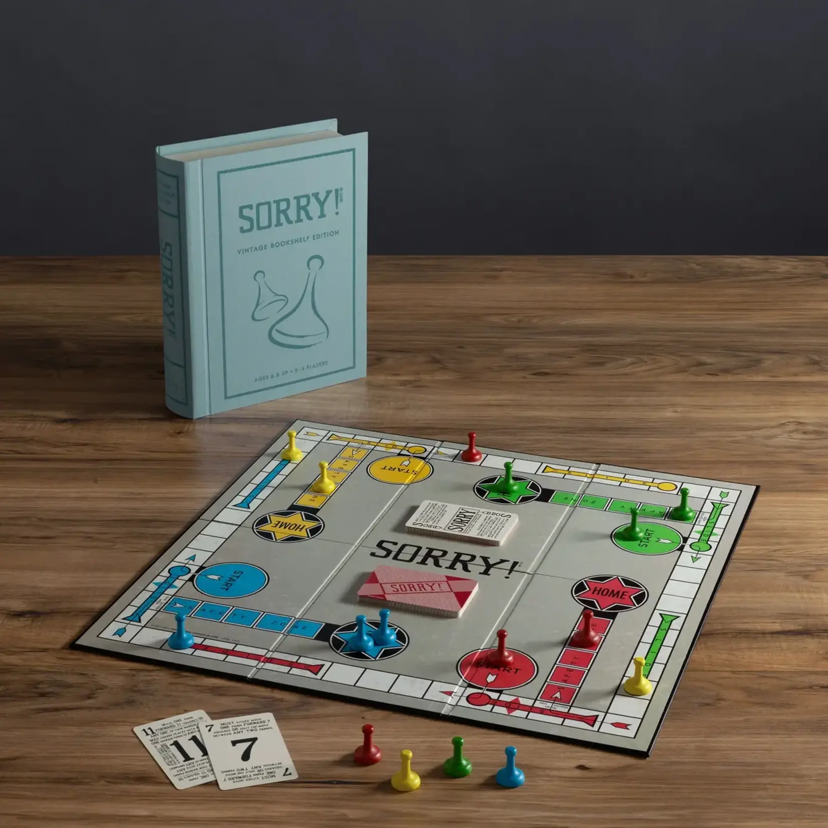 WS Game Company Sorry! Vintage Bookshelf Game
