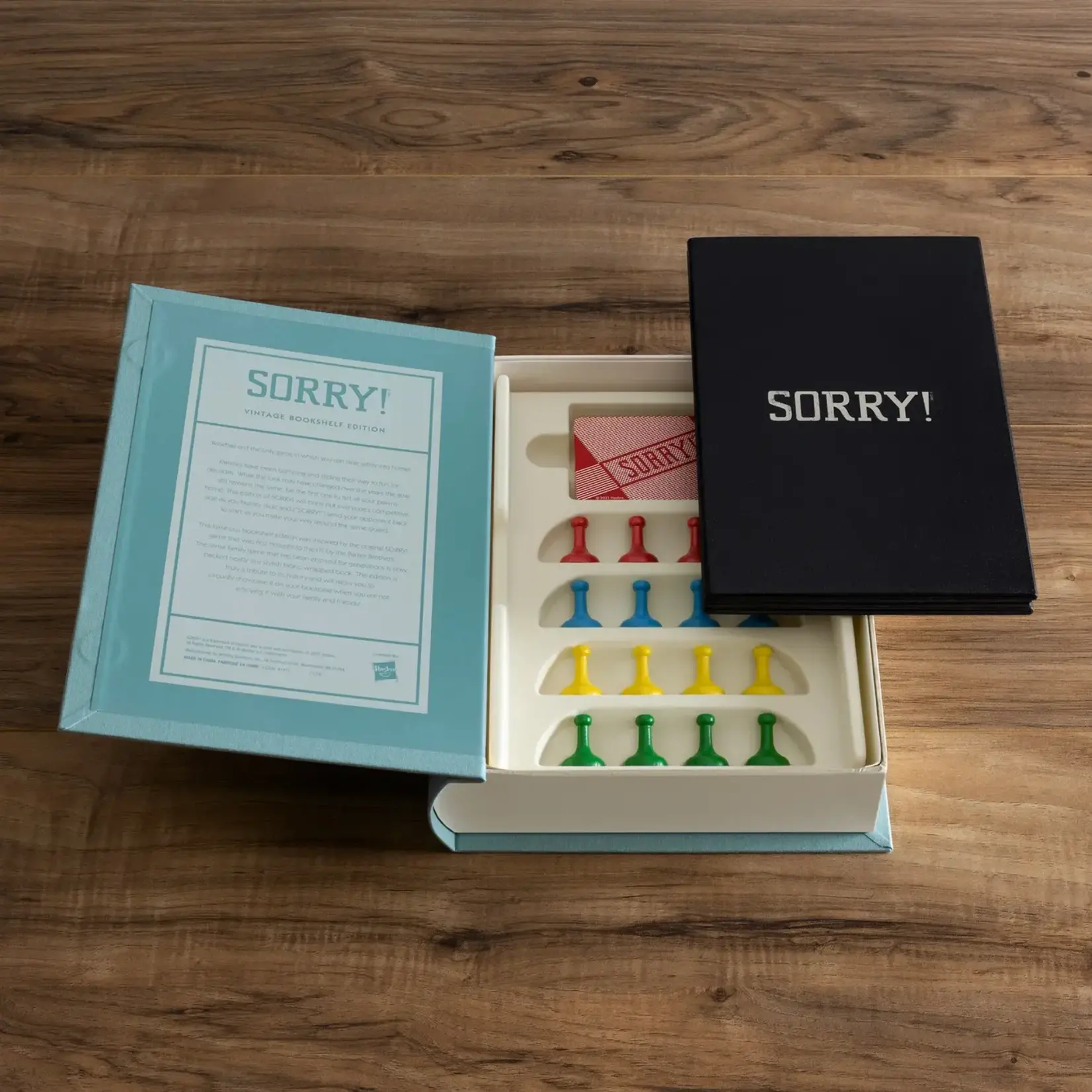 WS Game Company Sorry! Vintage Bookshelf Game