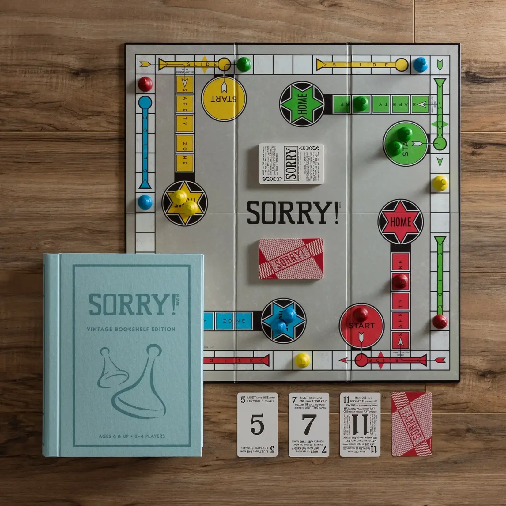 WS Game Company Sorry! Vintage Bookshelf Game