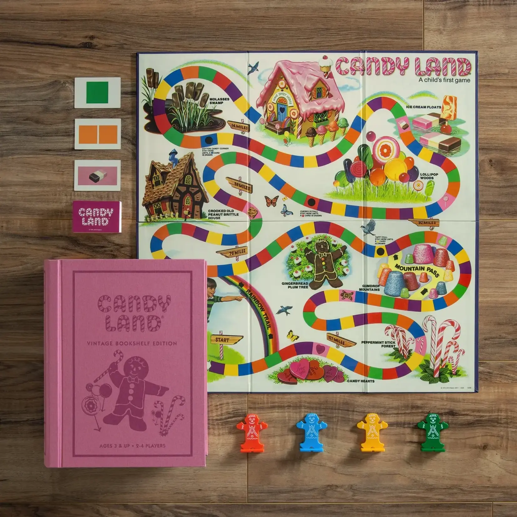 WS Game Company Candy Land Vintage Bookshelf Game