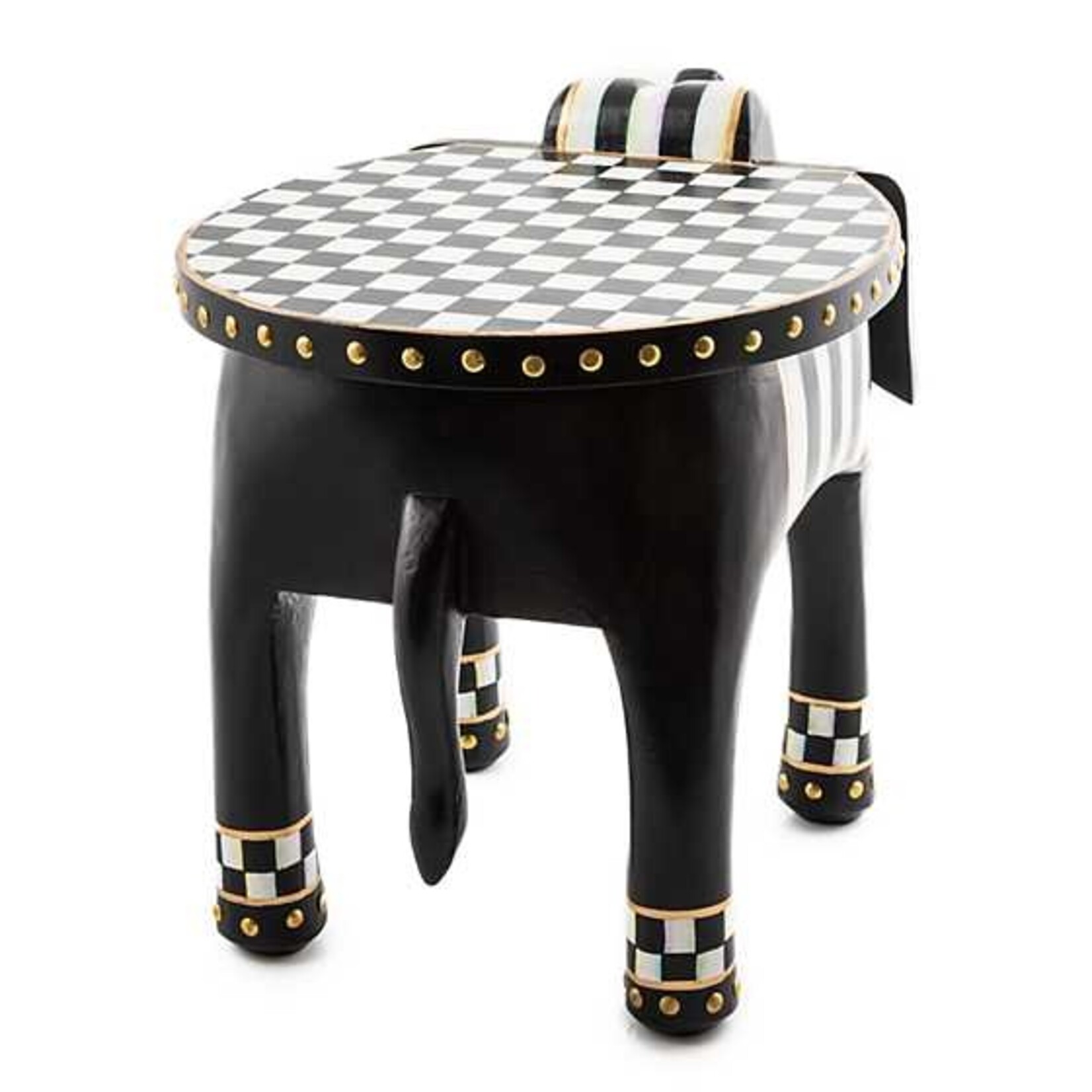 MacKenzie-Childs Elephant Accent Table