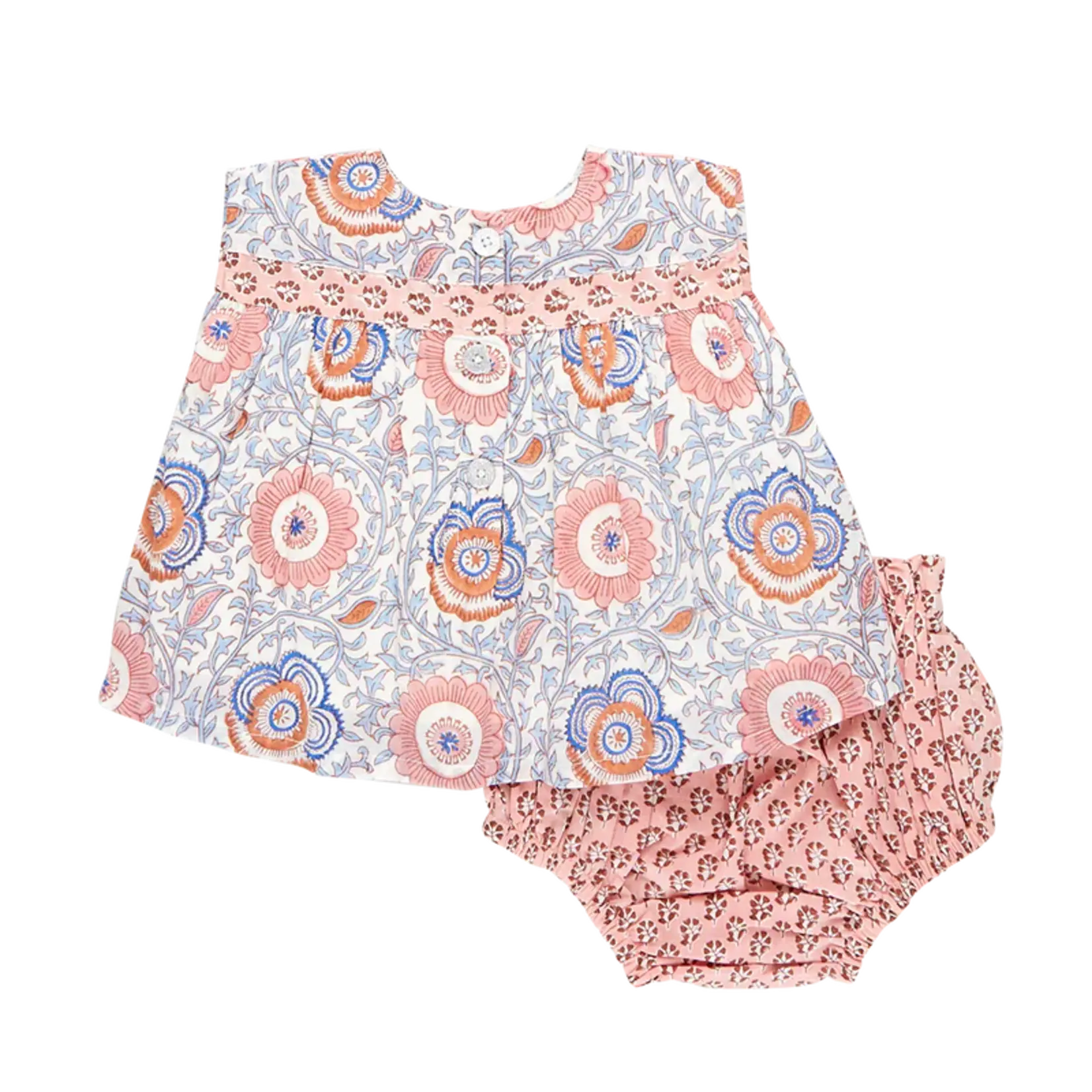 Pink Chicken Baby Girls Krista 2-Piece Set - Lisbon Floral