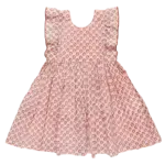 Pink Chicken Girls Marceline Dress - Pink Lisbon Ditsy