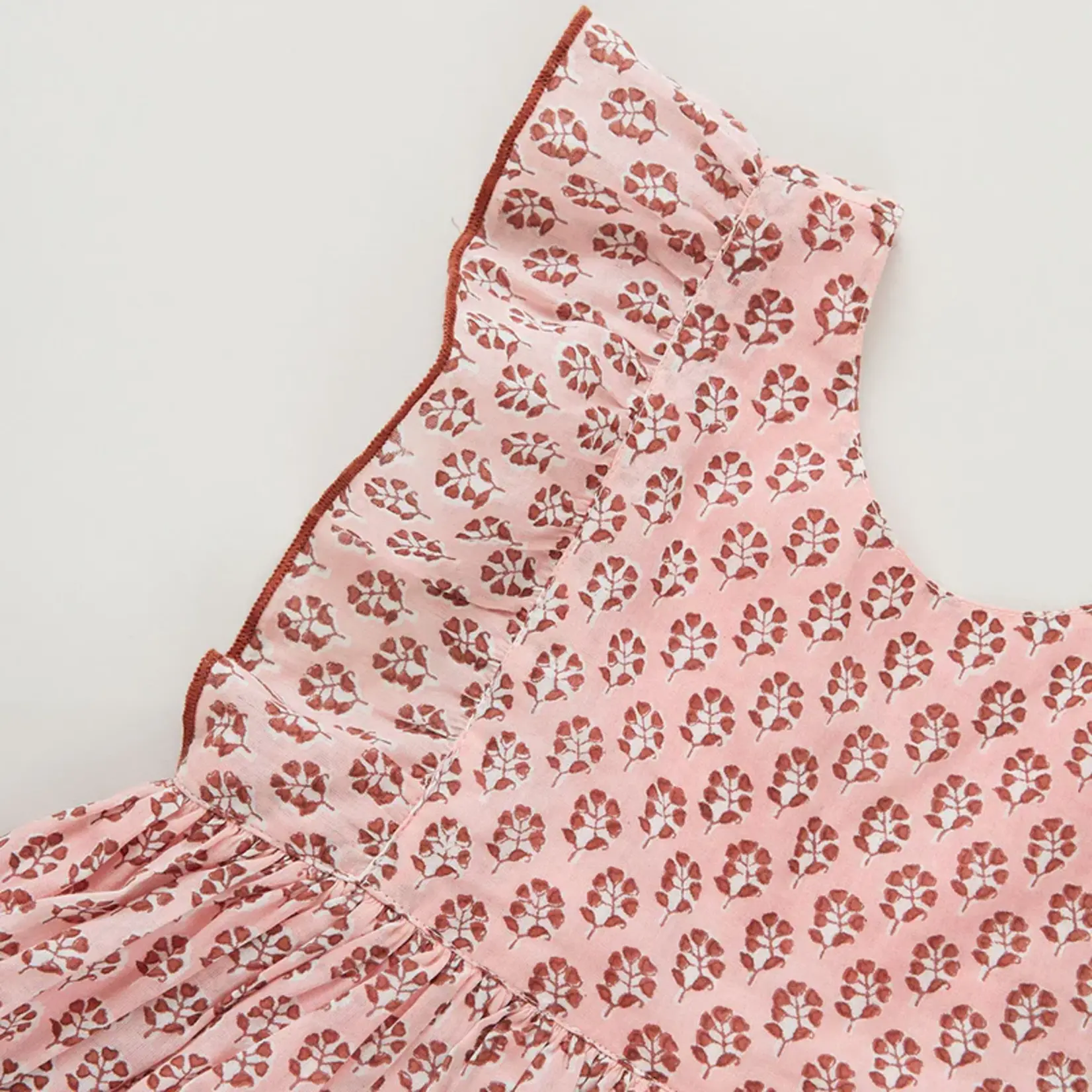 Pink Chicken Girls Marceline Dress - Pink Lisbon Ditsy