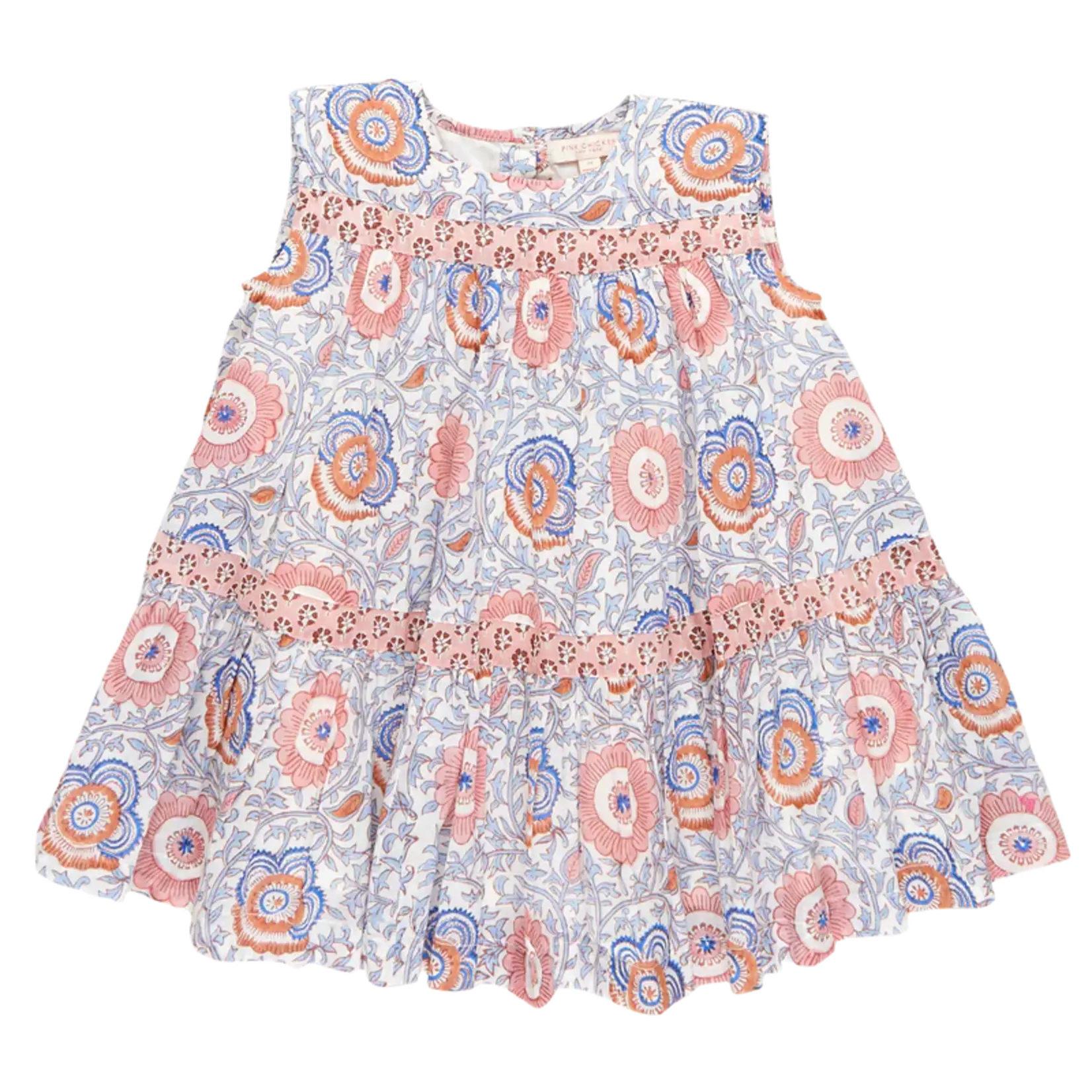 Pink Chicken Girls Krista Dress - Lisbon Floral