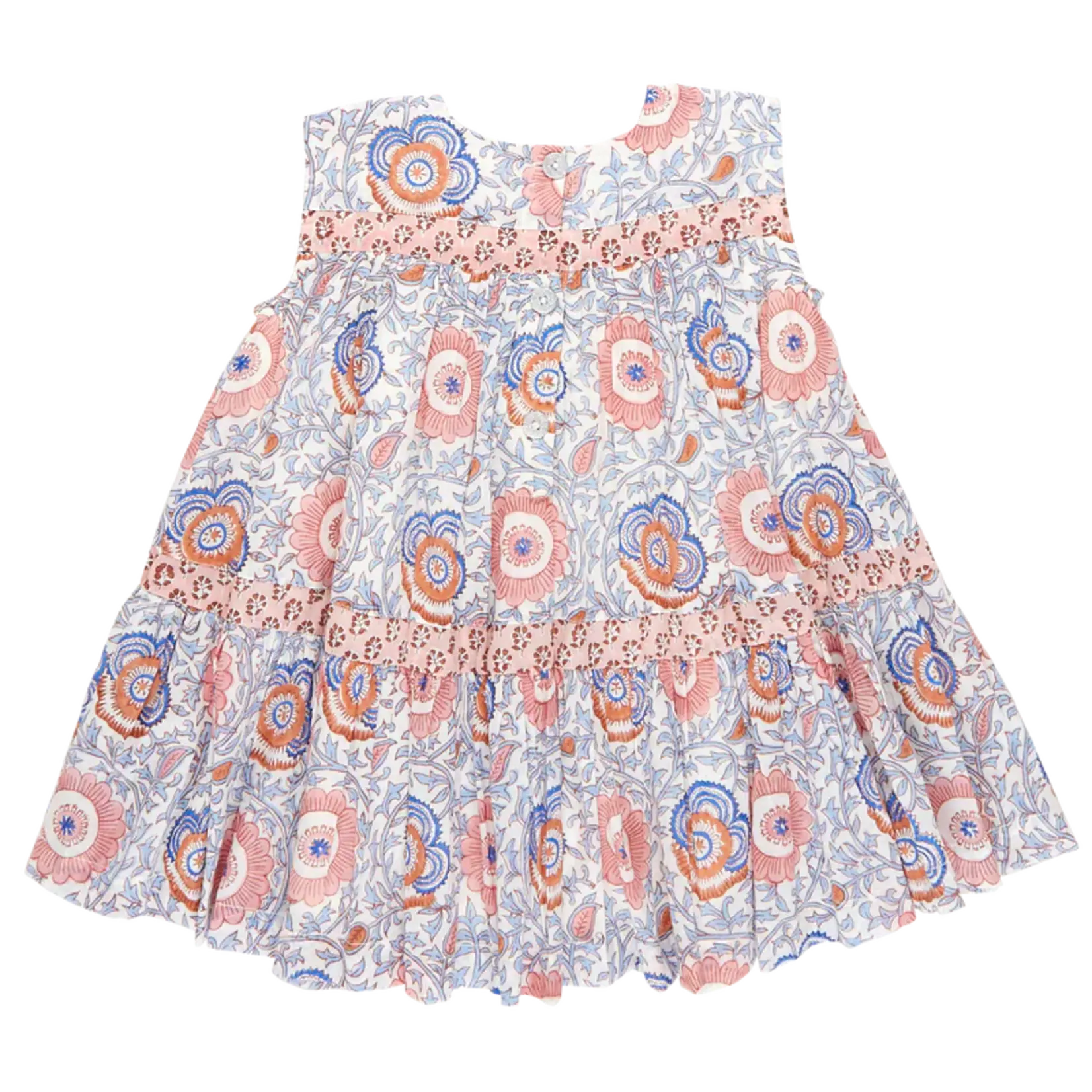 Pink Chicken Girls Krista Dress - Lisbon Floral