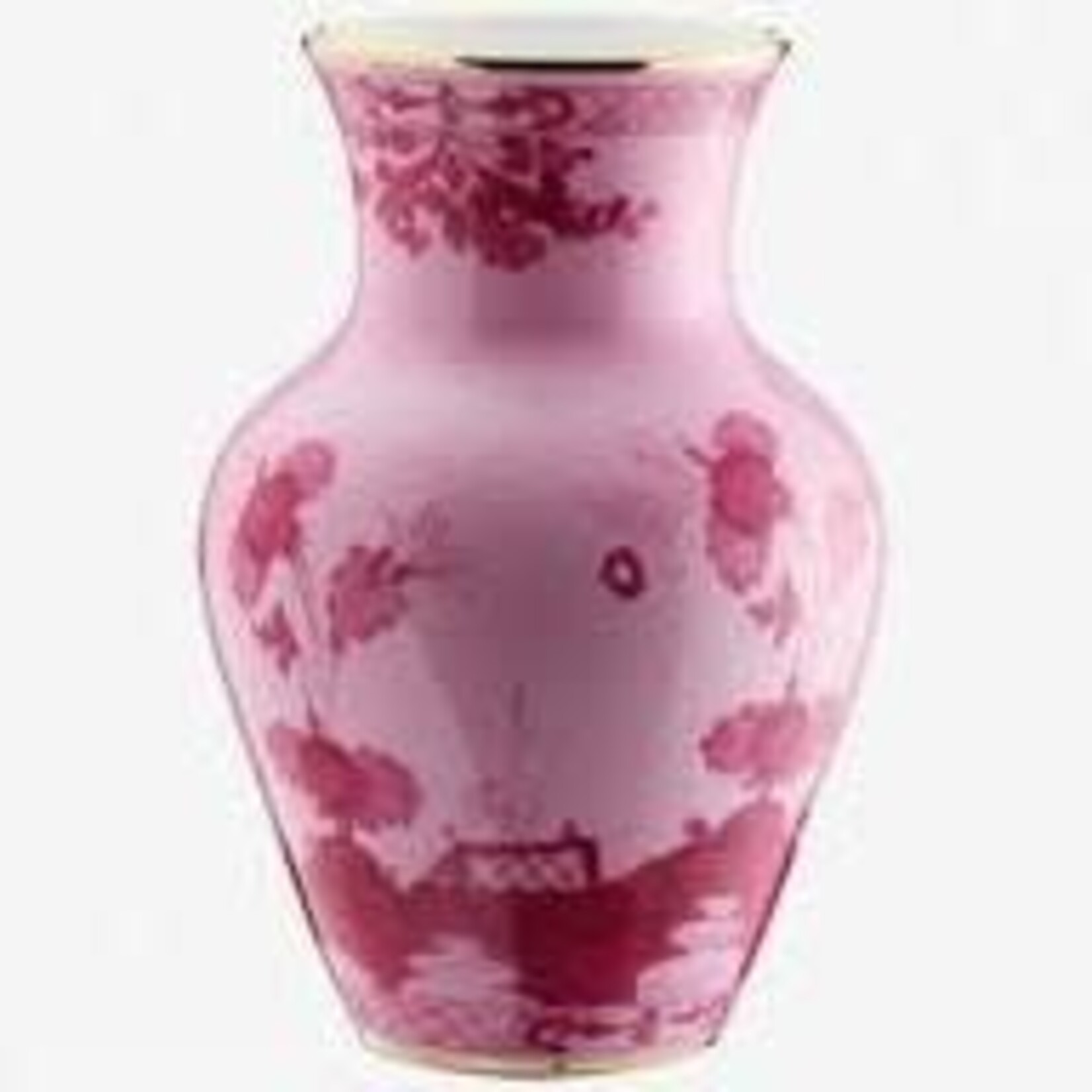 Richard Ginori 1735 Inc Large Ming Vase Oriente Italiano - Porpora