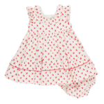 Pink Chicken Baby Girls Judith Dress Set - Paper Hearts