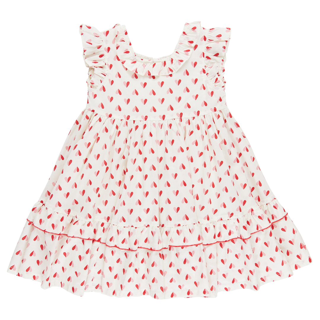 Pink Chicken Girls Judith Dress Set - Paper Hearts Pink Chicken Girls Judith Dress Set - Paper Hearts