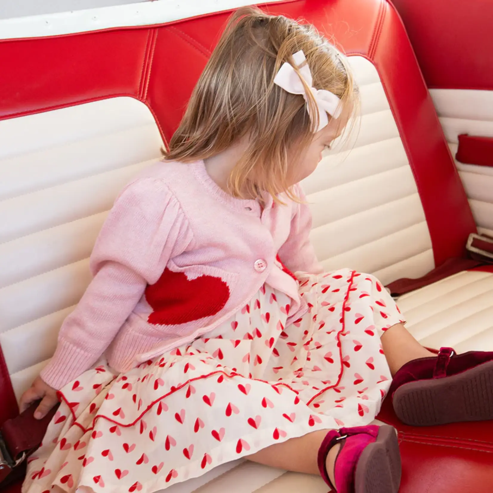 Pink Chicken Baby Girls Judith Dress Set - Paper Hearts