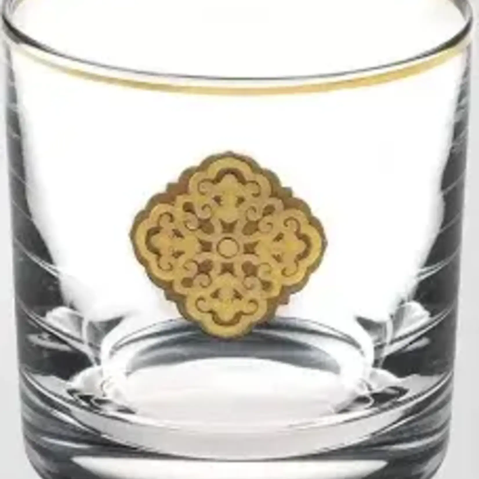 Vista Alegre Golden Old Fashion with Gold