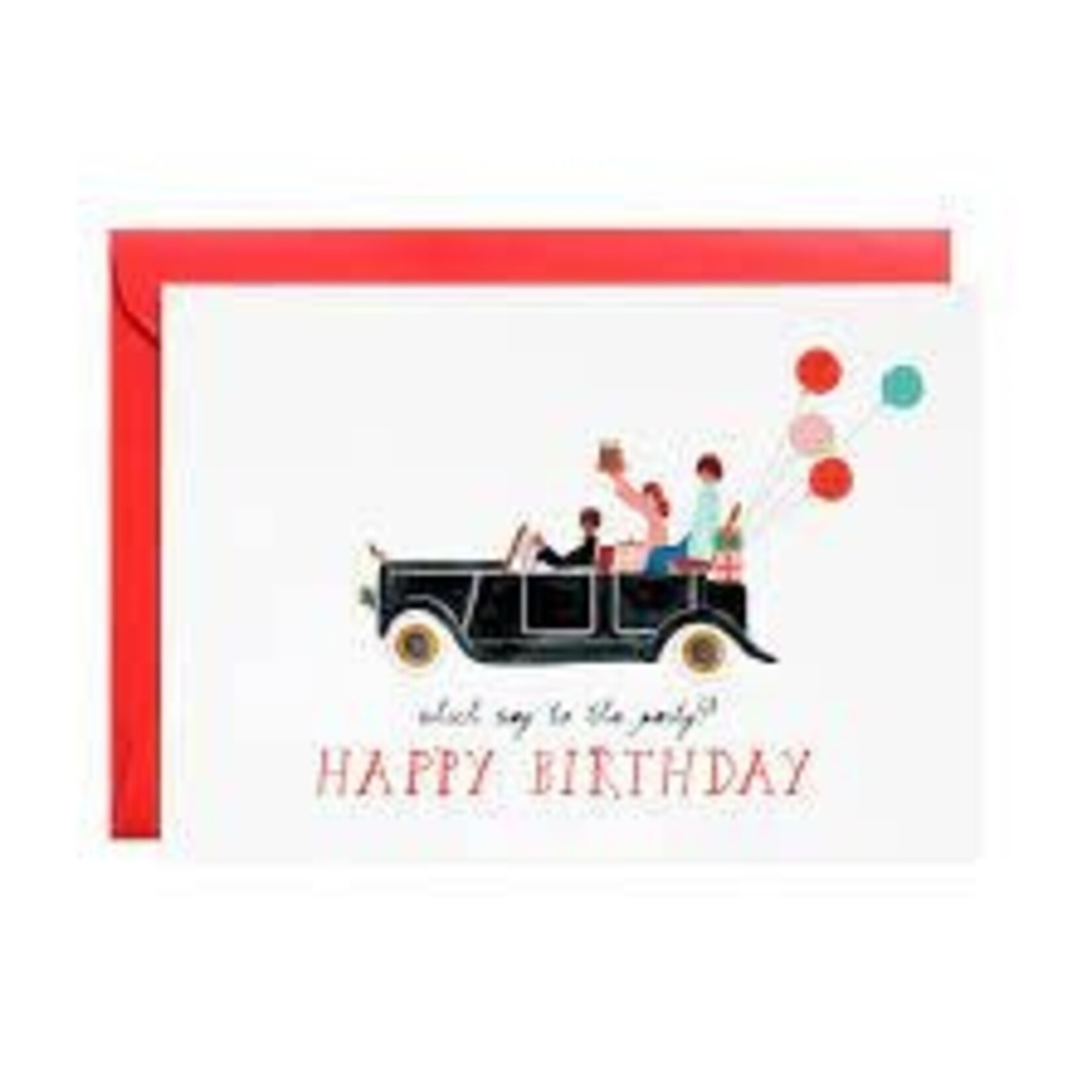 Rifle Paper Company Which Way To The Party Birthday Card_Blank Inside