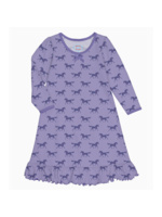 Sara's Prints Everyday Whirl-and-Twirl Long-Sleeve Horse Heart Nightgown