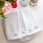 Arte Italica Royal Bee Washed Linen Napkin Set of 4