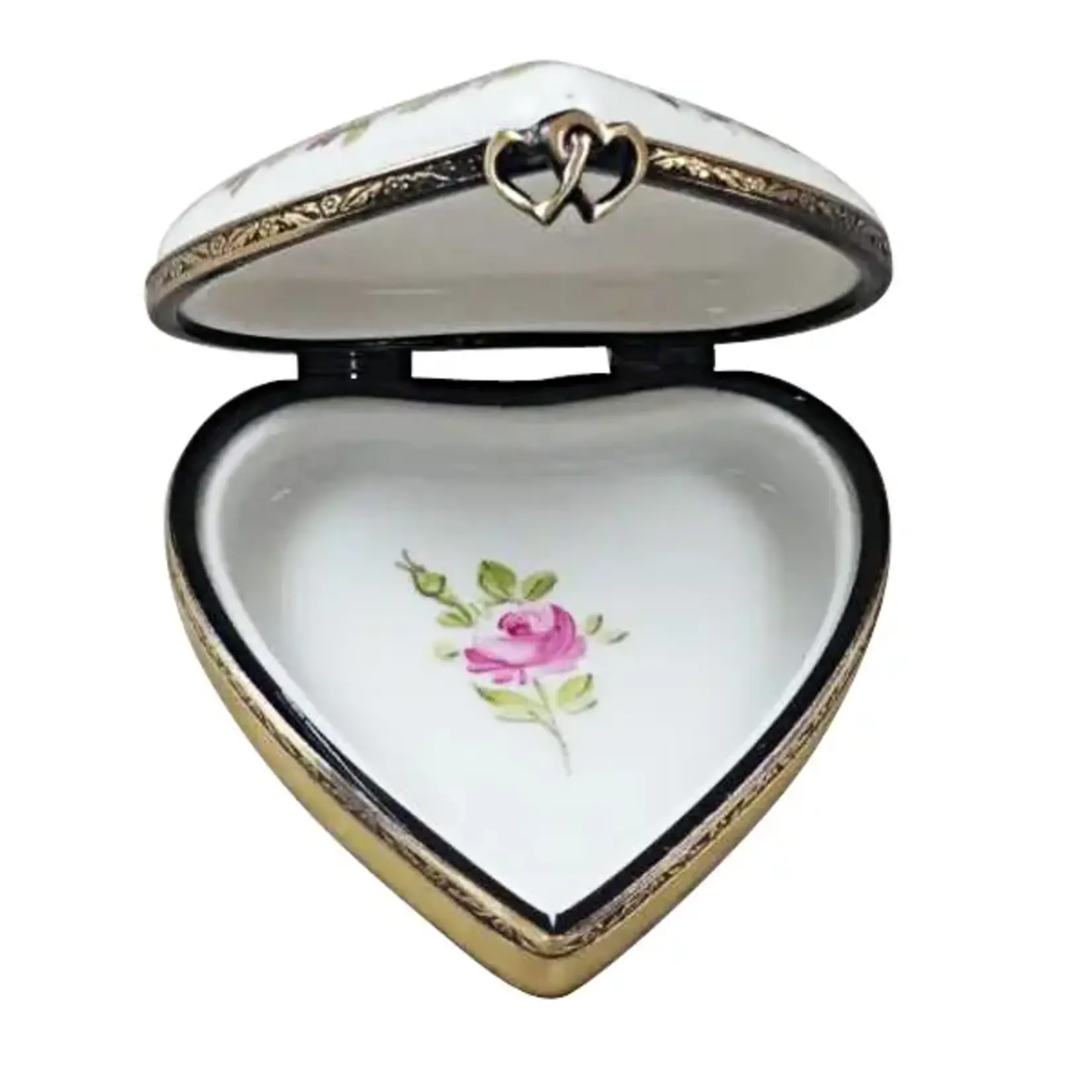 Rochard Limoges Boxes Happy Anniversary Heart