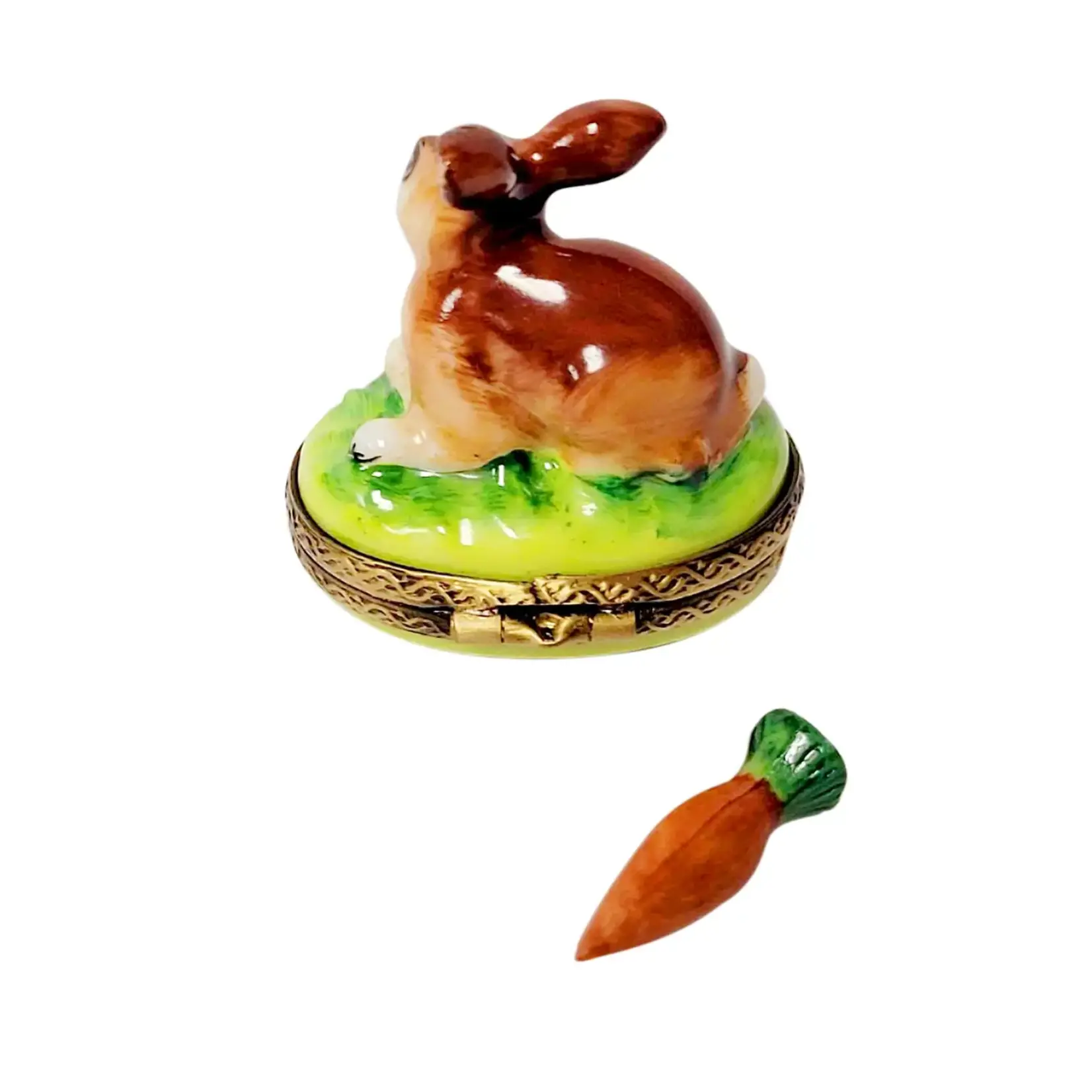 Rochard Limoges Small Bunny With Removable Carrot