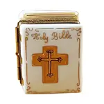 Rochard Limoges Boxes White Bible