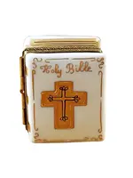 Rochard Limoges Boxes White Bible