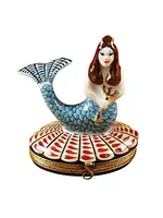 Rochard Limoges Boxes Mermaid