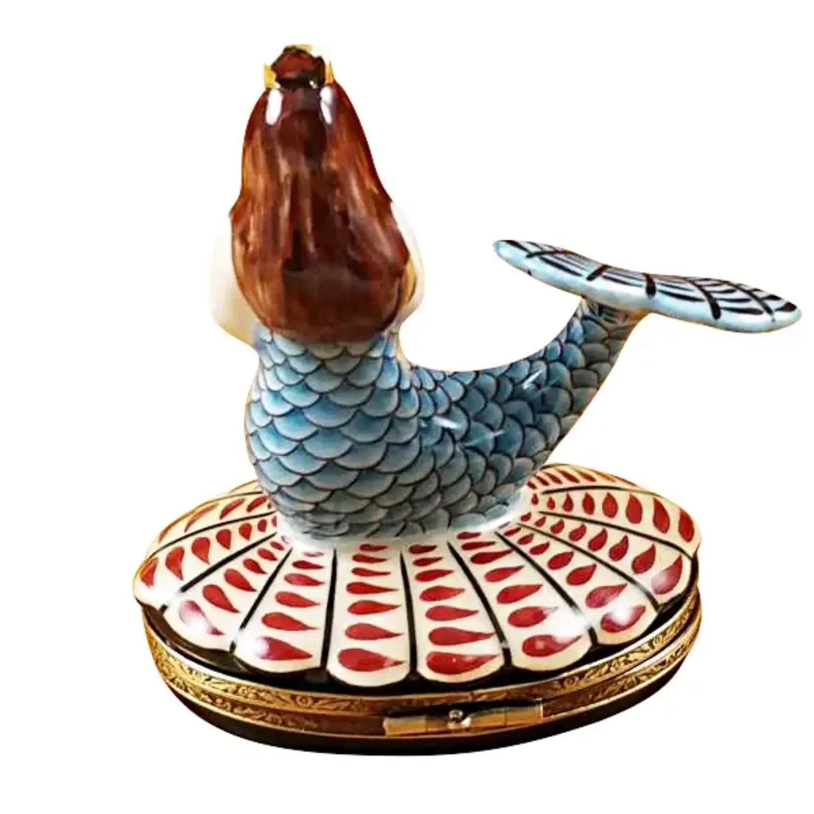 Rochard Limoges Boxes Mermaid