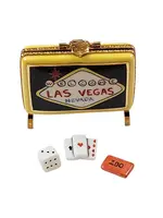 Rochard Limoges Boxes Suitcase Welcome To Las Vegas