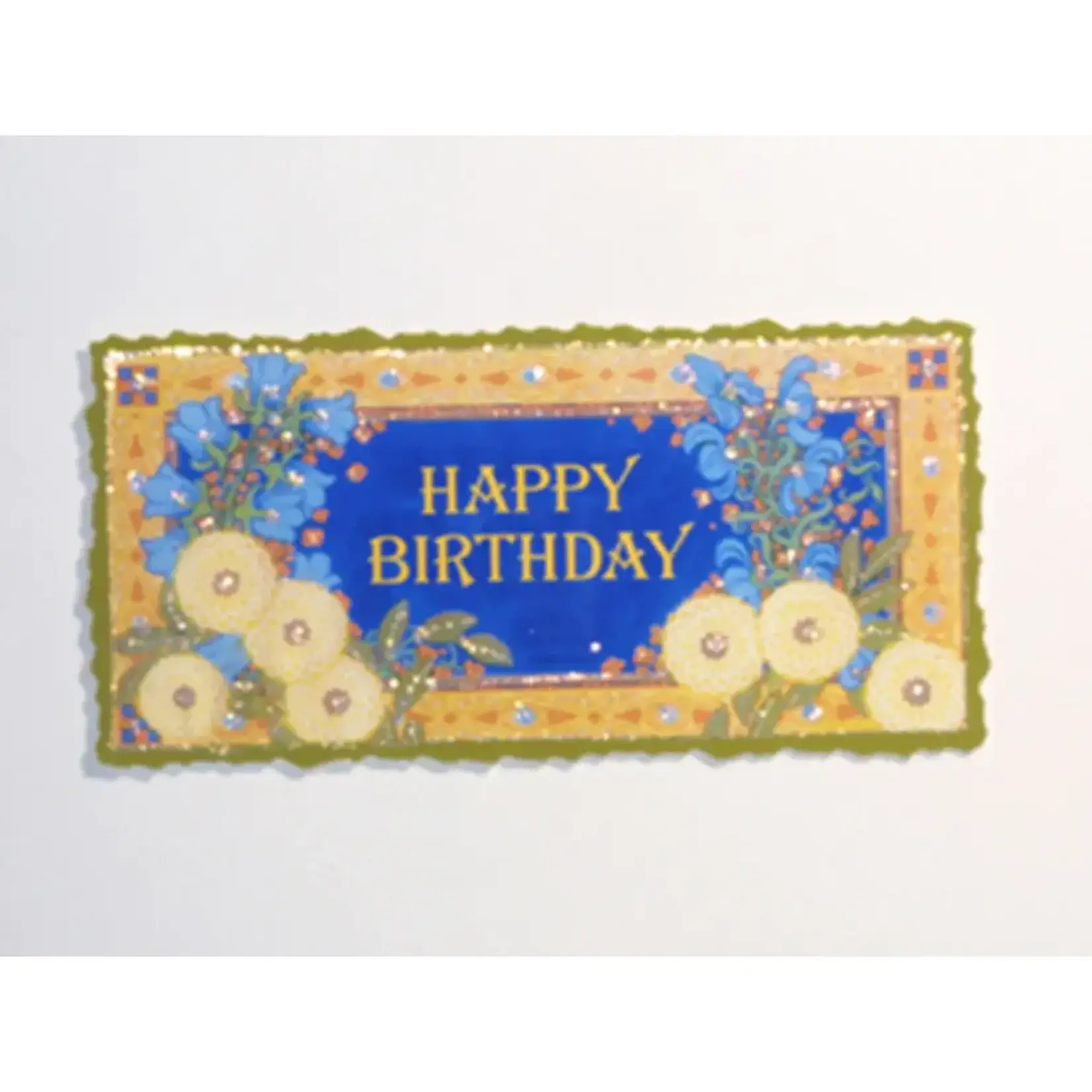 Birthday Dahlias Card