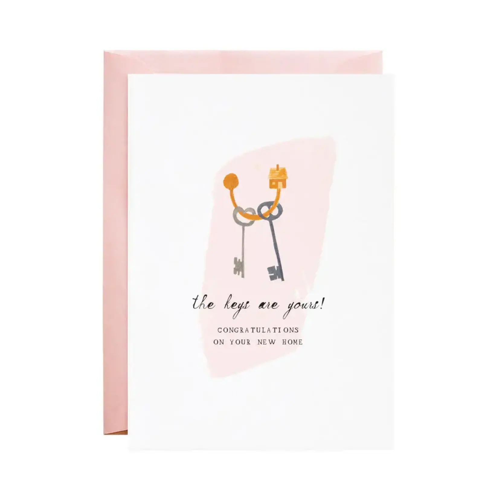 Keys to Your Castle Housewarming Card