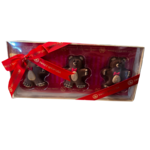 Sweet Shop USA 3pc Brownie Bear Truffle Boxed Set