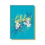 Fabulous Jewel Flower Card