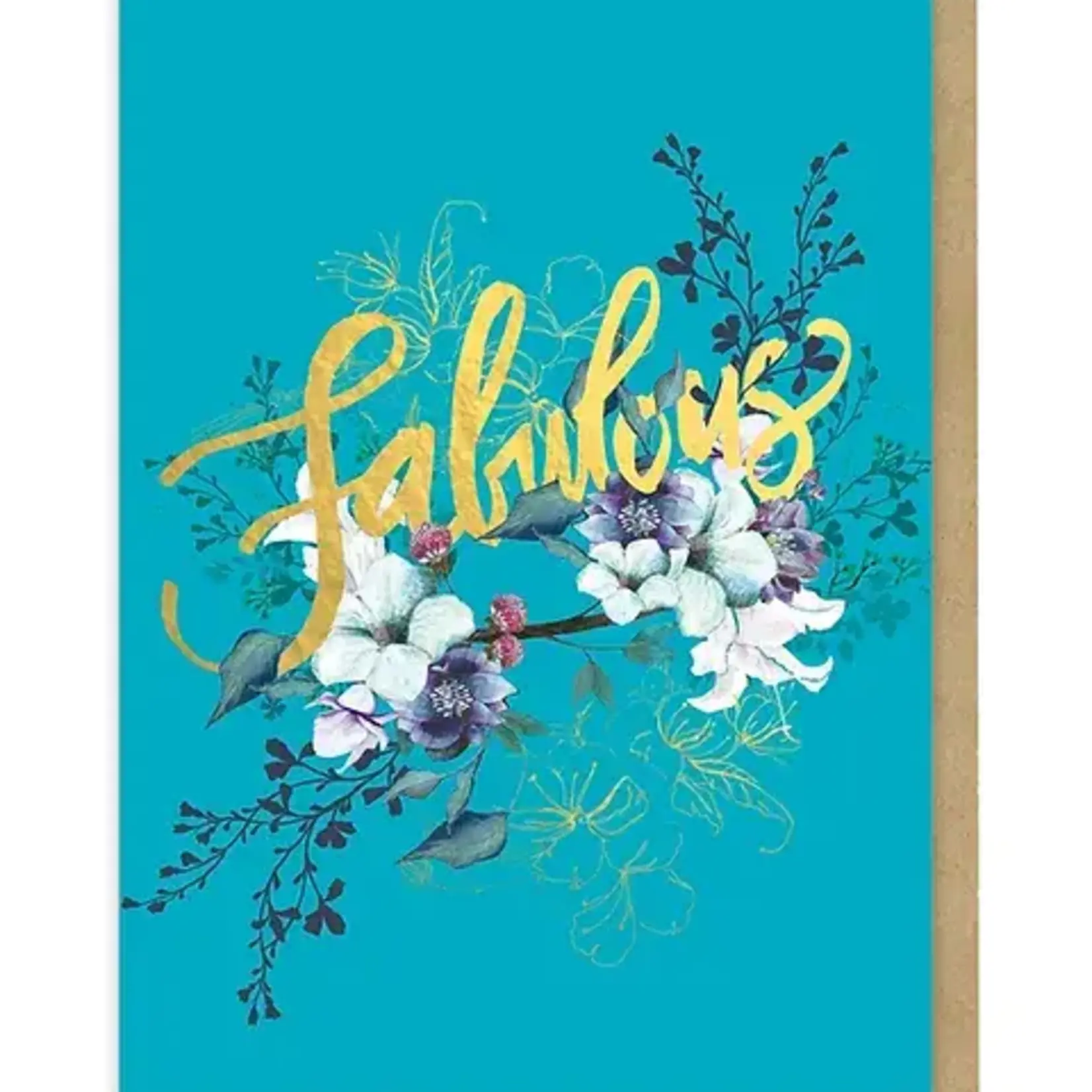 Fabulous Jewel Flower Card