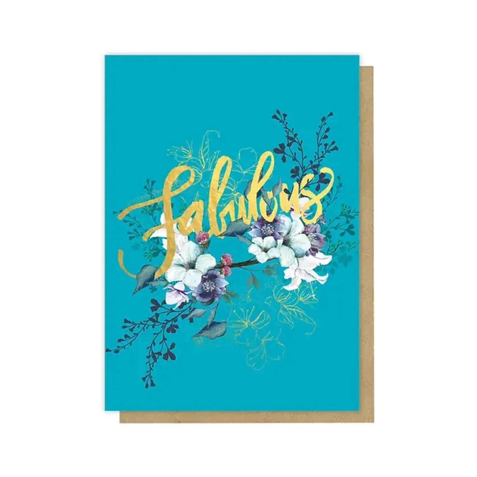 Fabulous Jewel Flower Card