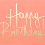 Rifle Paper Company Happy Birthday Rose Card