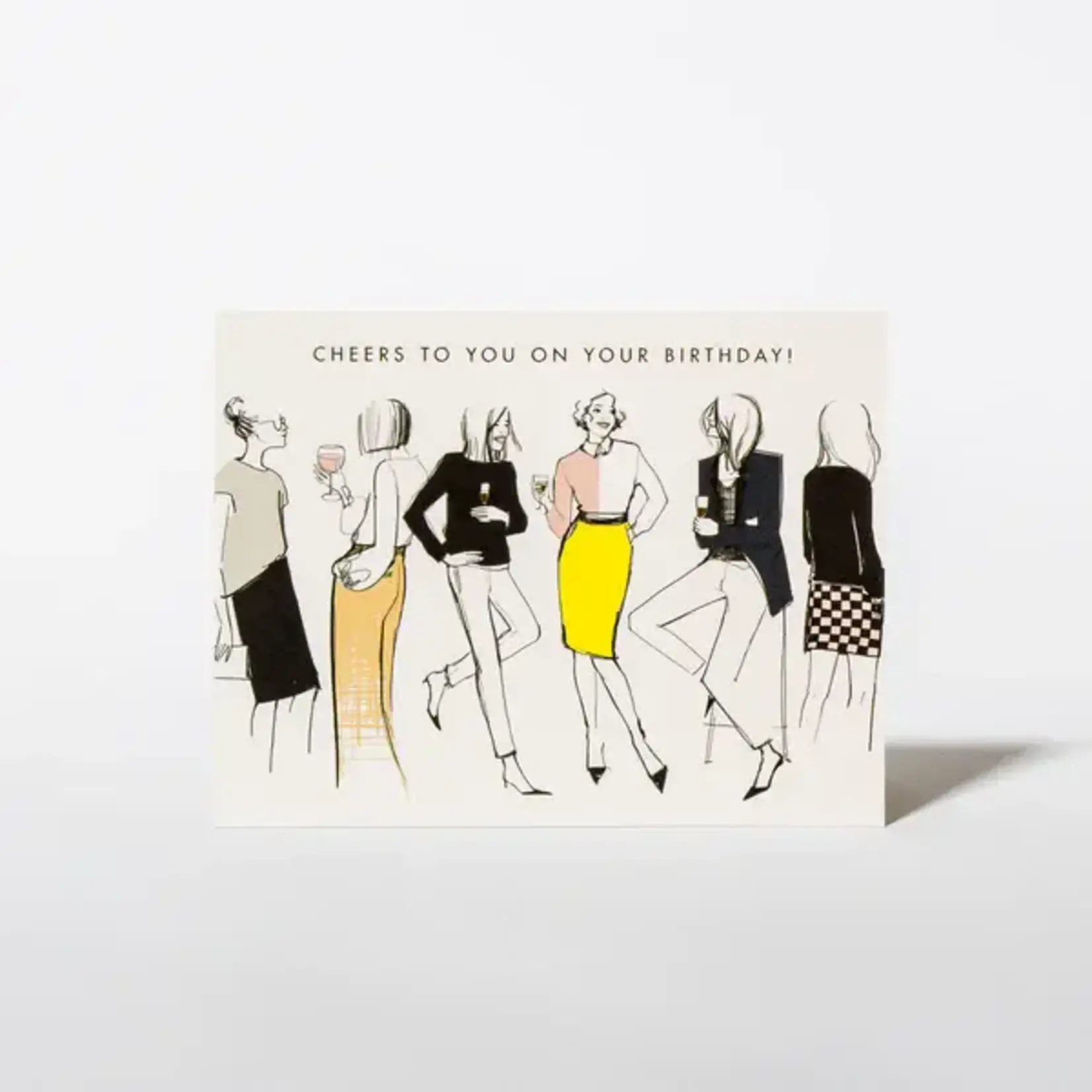 Rifle Paper Company Cheers Birthday Card