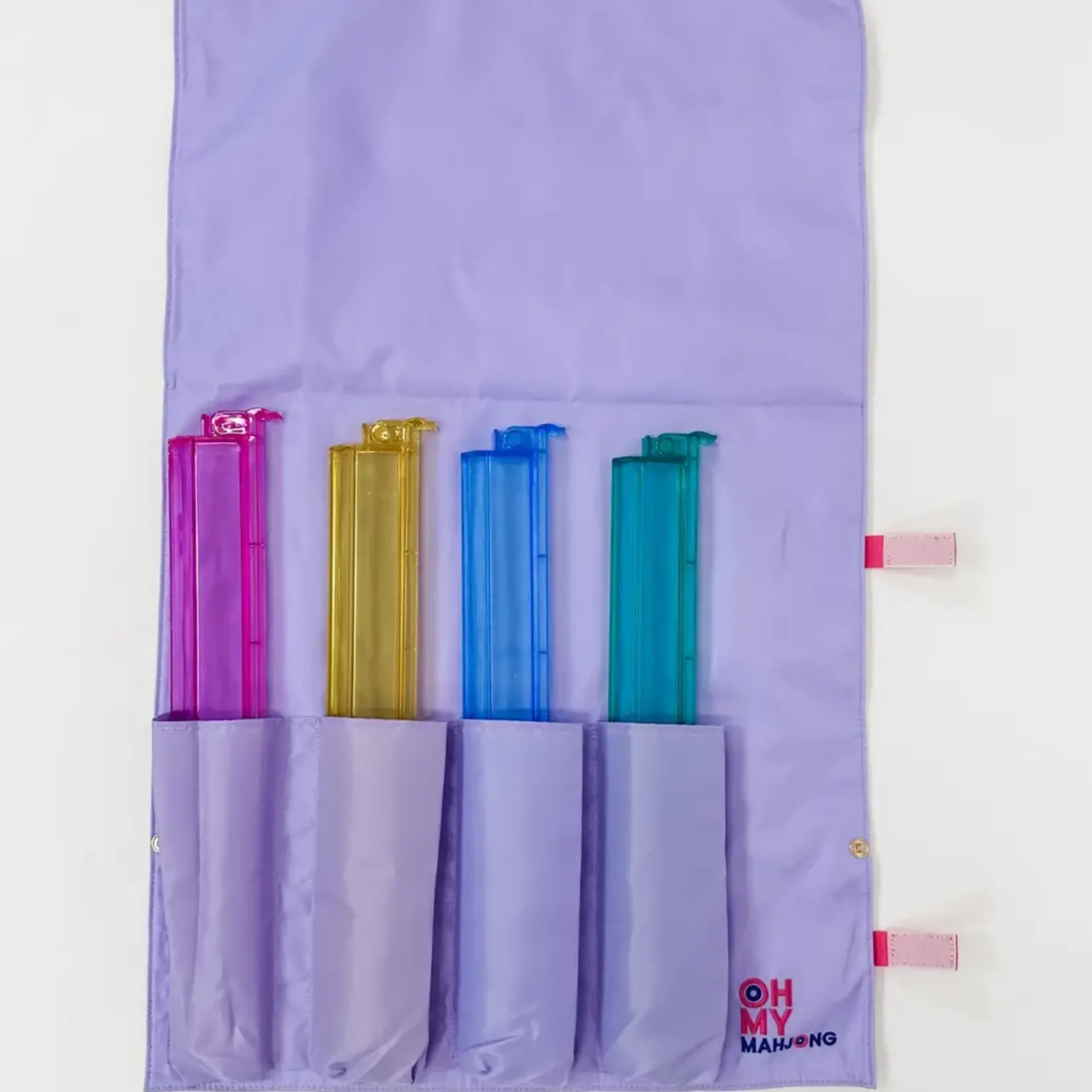 Oh My Mahjong Let's Rack & Roll Bag Lilac