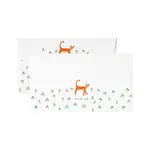 Spotted Cheetah Thank You Card_Blank Inside