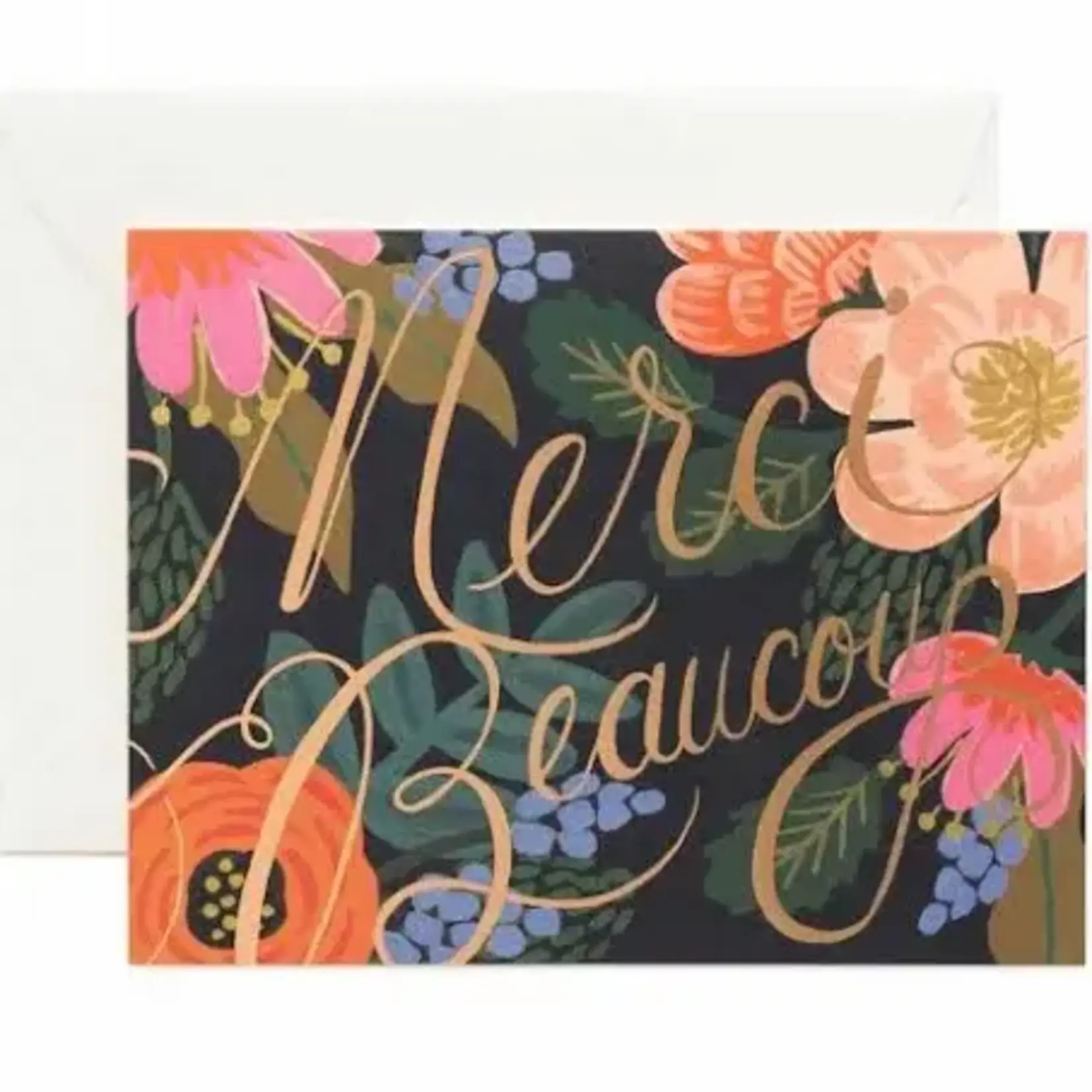 Rifle Paper Company Bordeaux Thanks Card_Blank Inside